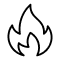 Metabolic health icon representing inflammation and metabolism balance